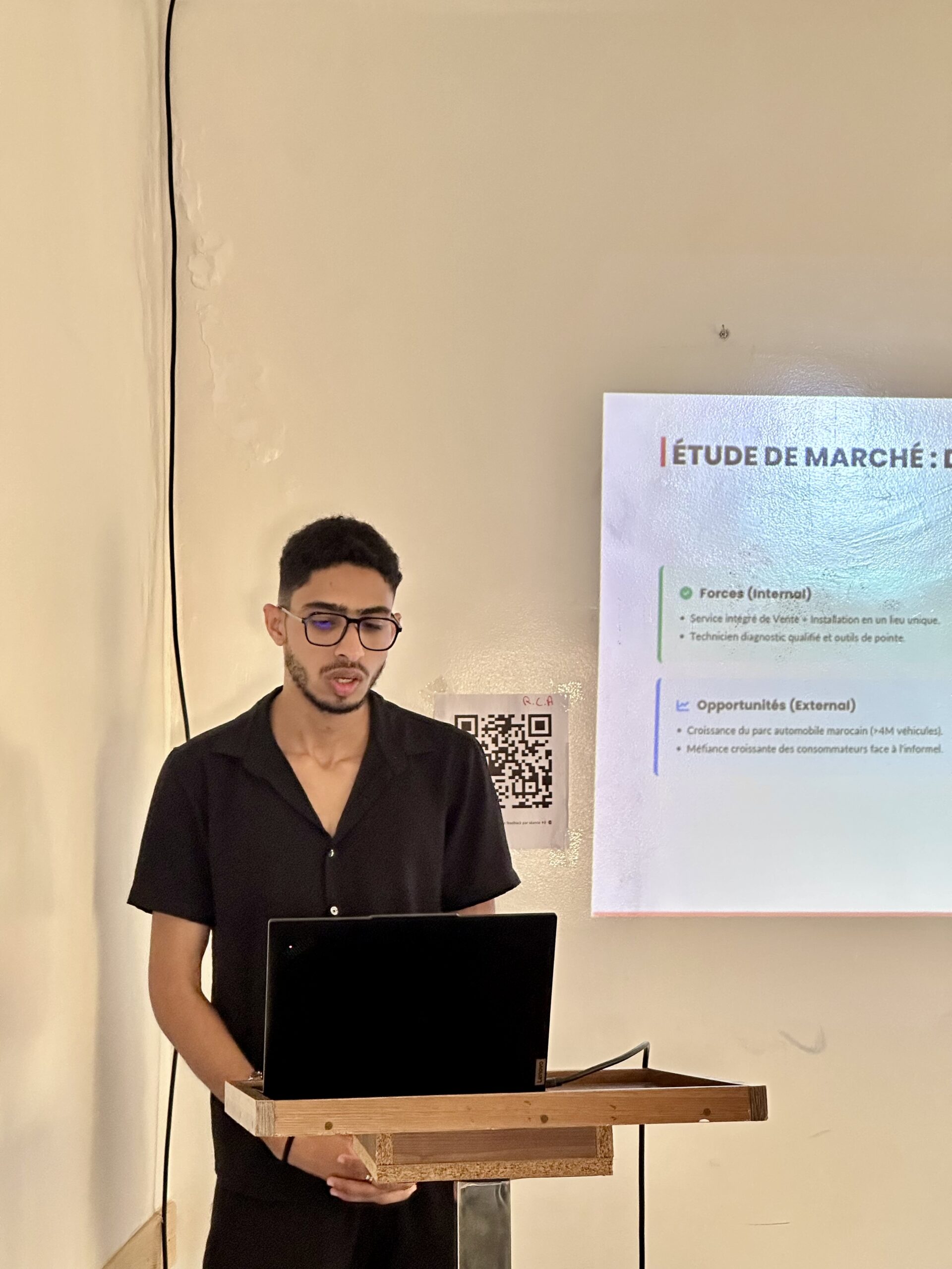 étudiant de notre école de formation privée à Casablanca